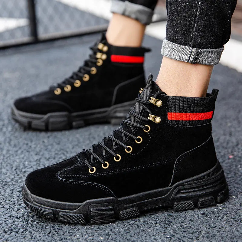 High-Top Martin Tooling Boots