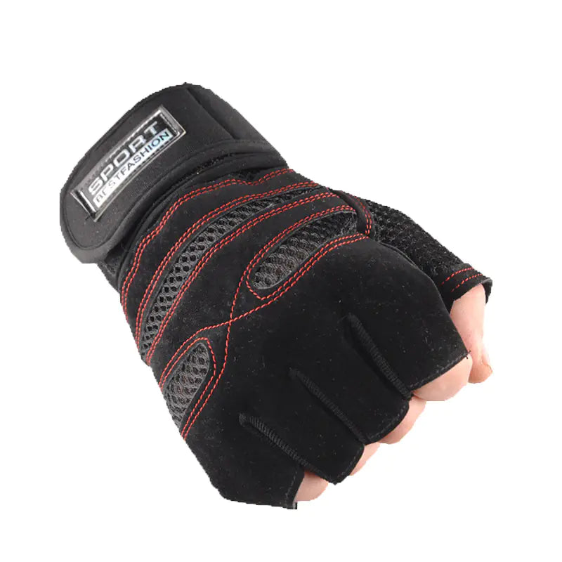 Men's Gym Training Gloves for Summer Cycling (Half-Finger)