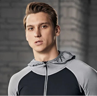 Men's Sports Fitness Two-Piece Set for Running