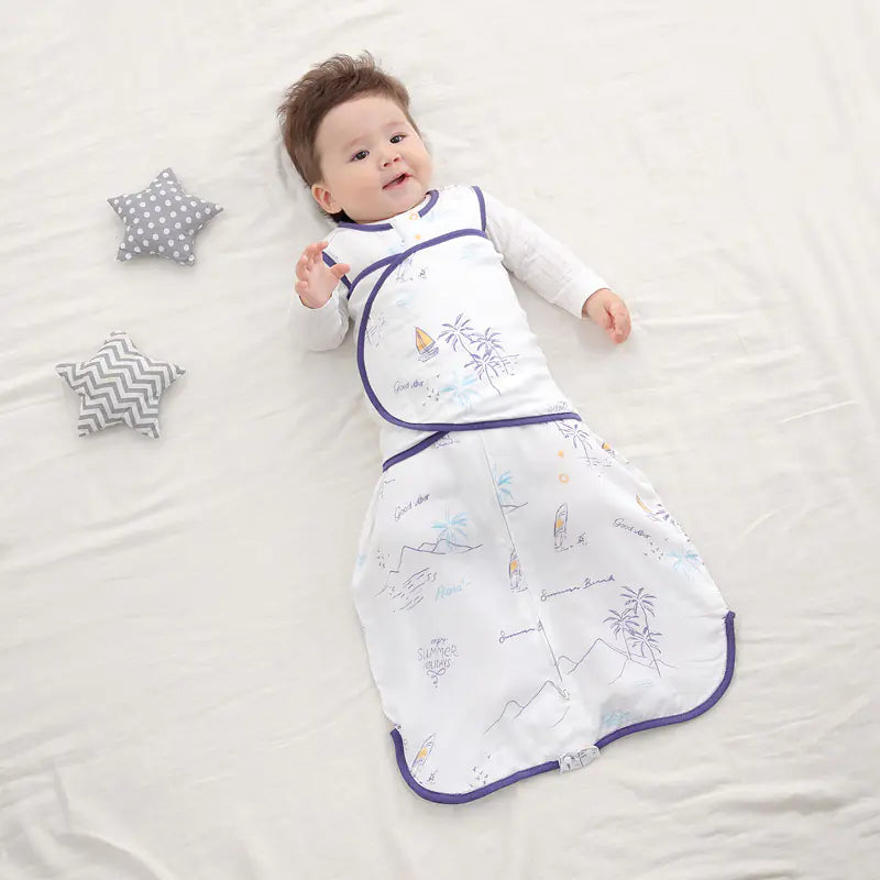 Infant Swaddle Sleeping Bag with Baby Wings Design