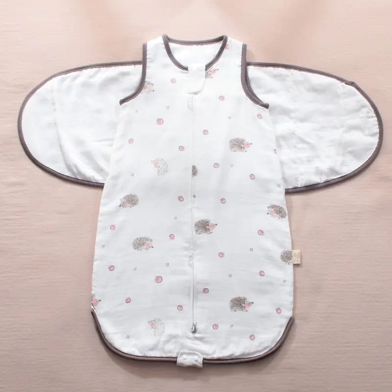 Infant Swaddle Sleeping Bag with Baby Wings Design