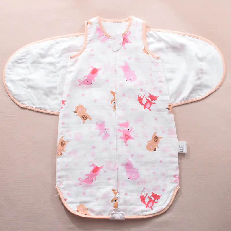 Infant Swaddle Sleeping Bag with Baby Wings Design