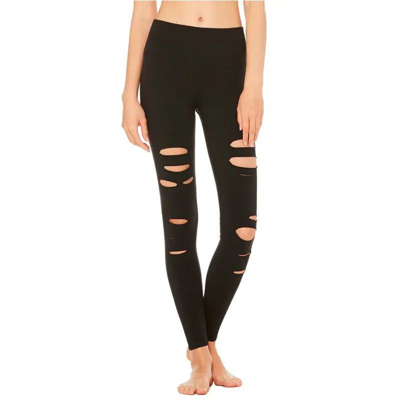 Hole Yoga Pants