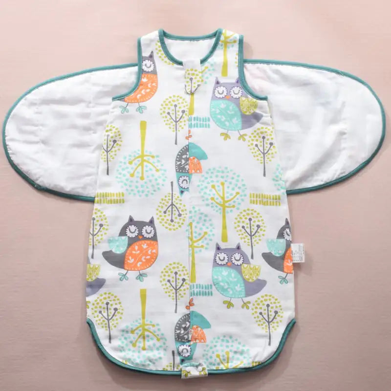 Infant Swaddle Sleeping Bag with Baby Wings Design
