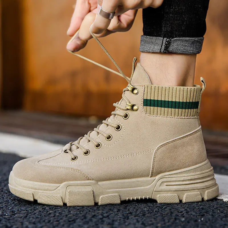 High-Top Martin Tooling Boots
