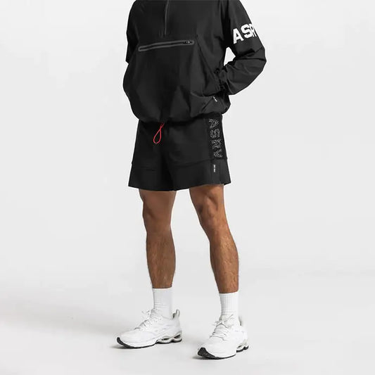 Quick Dry Stretch Gym Shorts - Single Layer Design