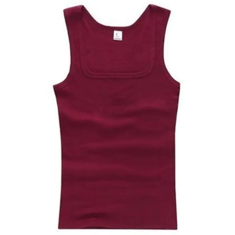 Men's Casual Cotton Vest for Gym Exercise and Comfort