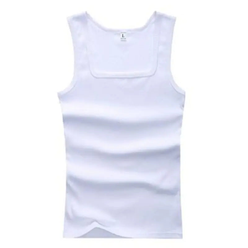 Men's Casual Cotton Vest for Gym Exercise and Comfort