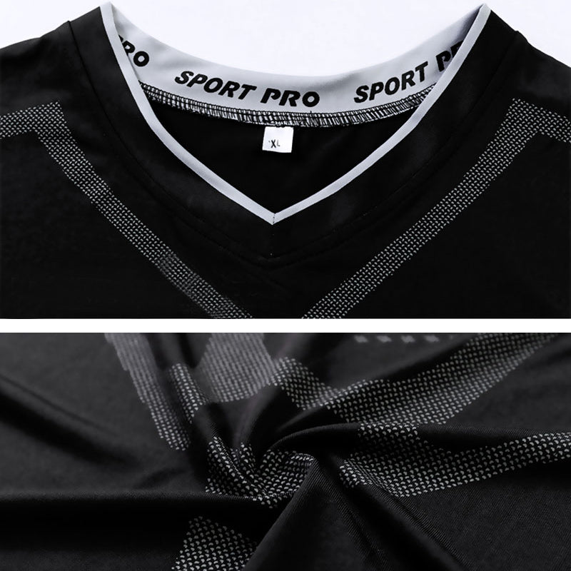 2021 Men's Fitted Sports T-Shirt for Gym and Running