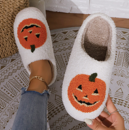 Halloween Ghost Hand Cartoon Thermal Slippers