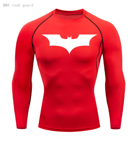 Men's Long Sleeve Sun Protection Compression Shirt