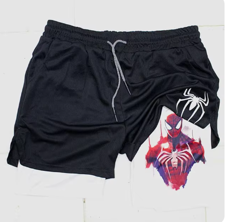 Marvel Spider-Man & Venom Men's Gym Shorts