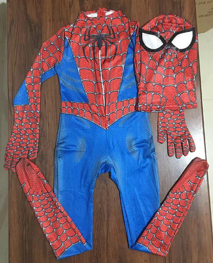 Kids Spider-Man Cosplay Costume for Halloween Party