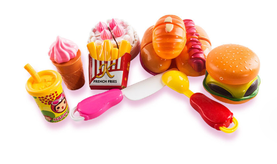 Kids Play Fruit Basket - Early Learning Kitchen Toy