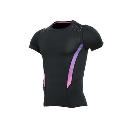 Men's Short Sleeve Fitness Shirt for Gym and Running