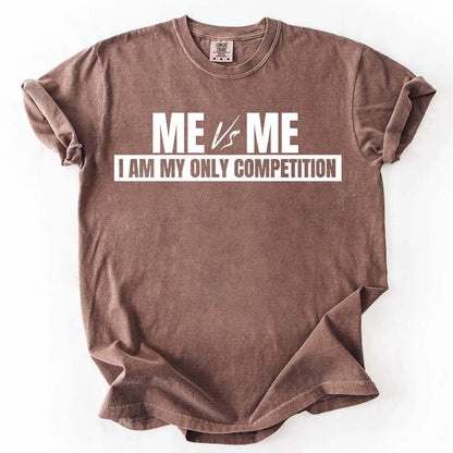Me vs Me Unisex T-Shirt – Motivational Self-Discipline Tee