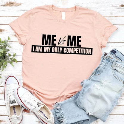 Me vs Me Unisex T-Shirt – Motivational Self-Discipline Tee