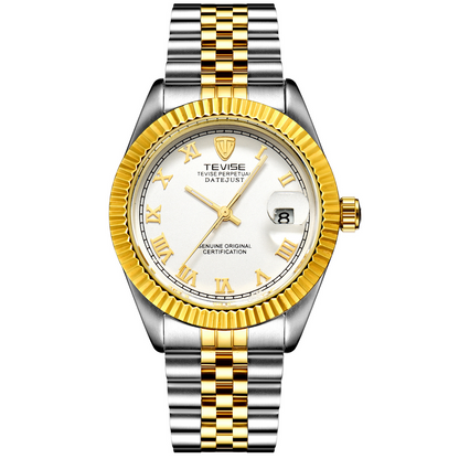 Detective Explosion Calendar Mens Watch Business Watch Mechanical Automatic Mechanical Watch Waterproof Sheet