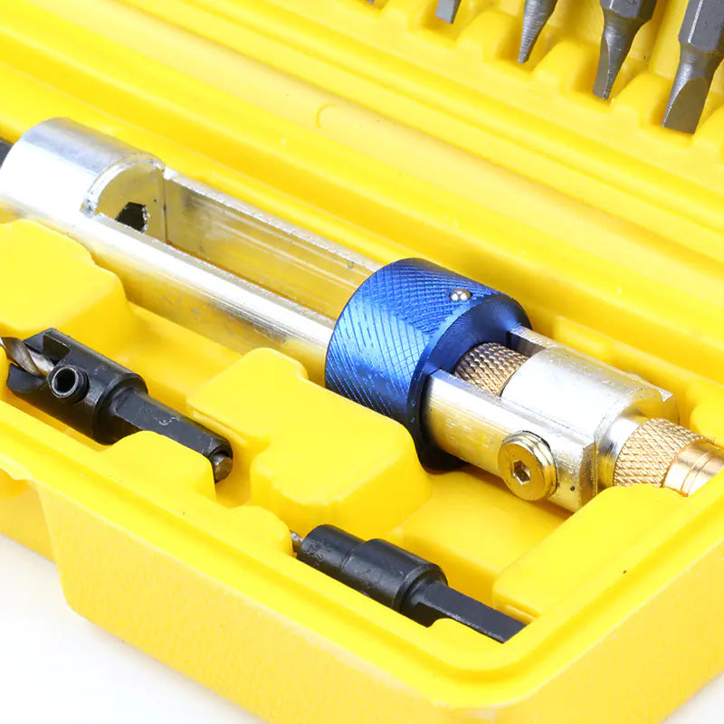 20-Piece Dual Use Screwdriver Set with HSS Drill Bits