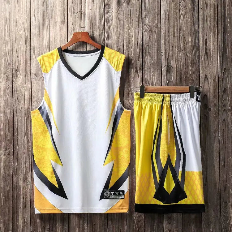 Custom Camouflage Basketball Jersey Training Outfit Set