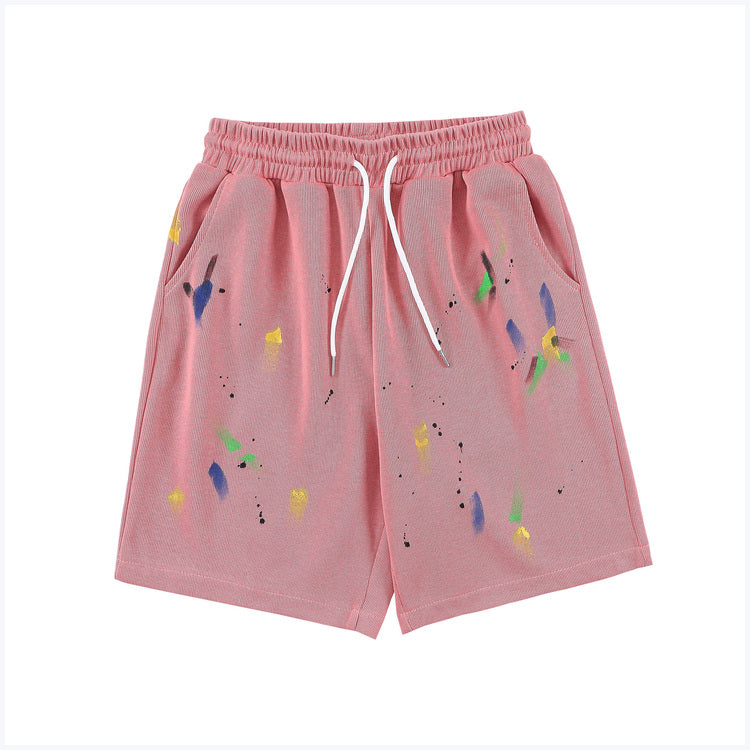Casual Oil Painting Graffiti Sports Shorts for All