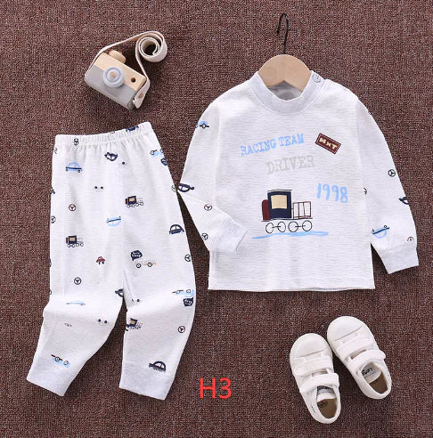 Children's Cotton Pajama Set for Boys and Girls