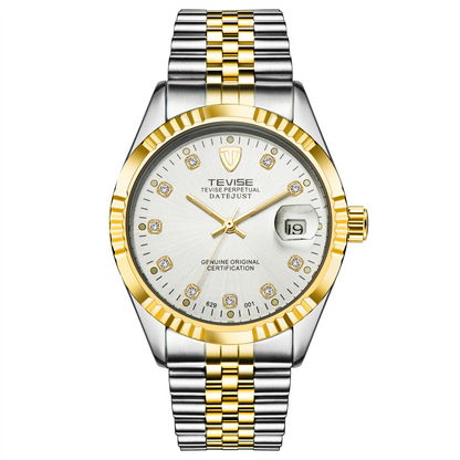 Detective Explosion Calendar Mens Watch Business Watch Mechanical Automatic Mechanical Watch Waterproof Sheet
