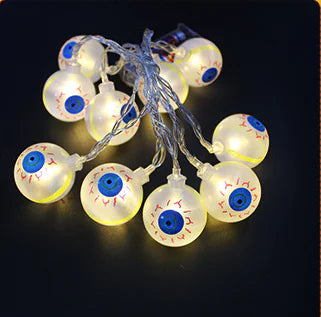 LED String Lights Pumpkin Lantern for Halloween Decor