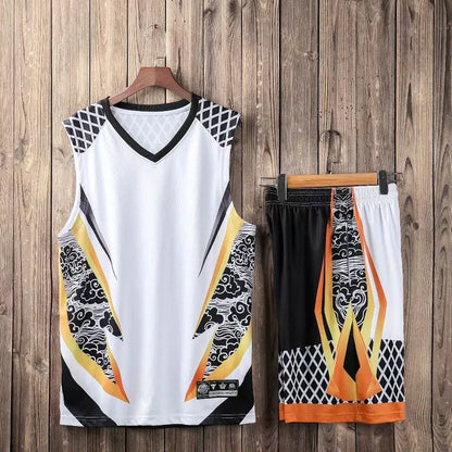 Custom Camouflage Basketball Jersey Training Outfit Set