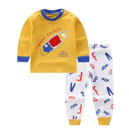 Children's Cotton Pajama Set for Boys and Girls