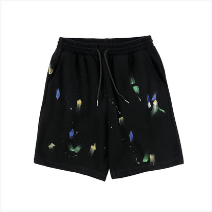 Casual Oil Painting Graffiti Sports Shorts for All