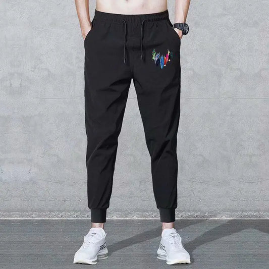 Men's Slim Fit Jogger Pants for Spring and Autumn