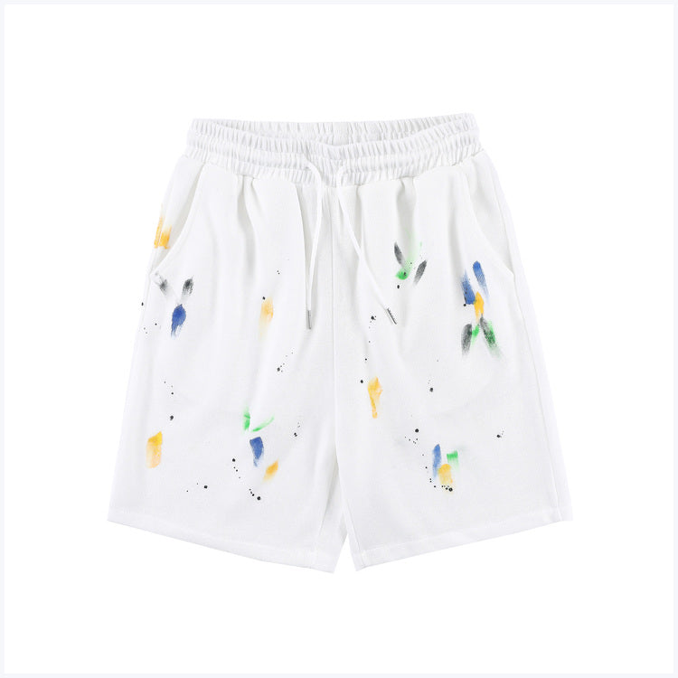 Casual Oil Painting Graffiti Sports Shorts for All