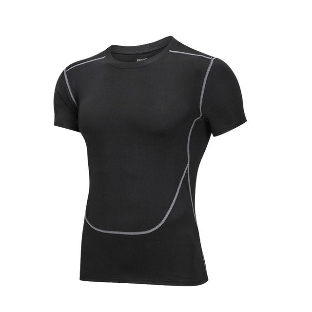2021 Men's Fitted Sports T-Shirt for Gym and Running