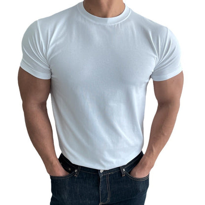 Men's Short Sleeve Workout T-Shirt - Breathable & Quick Dry