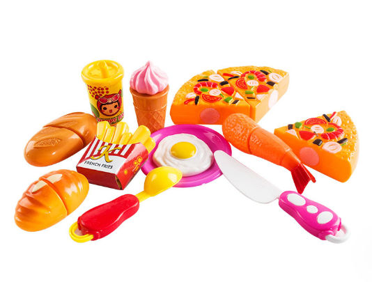 Kids Play Fruit Basket - Early Learning Kitchen Toy