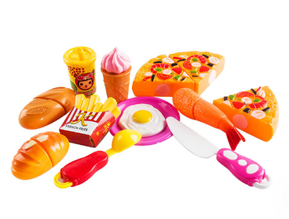 Kids Play Fruit Basket - Early Learning Kitchen Toy