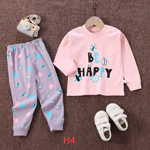 Children's Cotton Pajama Set for Boys and Girls