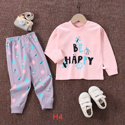 Children's Cotton Pajama Set for Boys and Girls