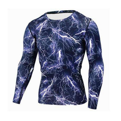 Men's Long Sleeve Camouflage Compression T-Shirt