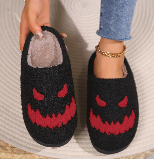 Halloween Ghost Hand Cartoon Thermal Slippers