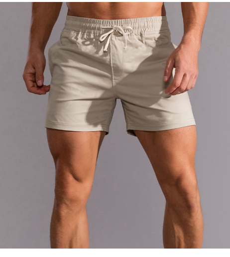 Men's Quick-Dry Nylon Beach Shorts (3-Point Style)