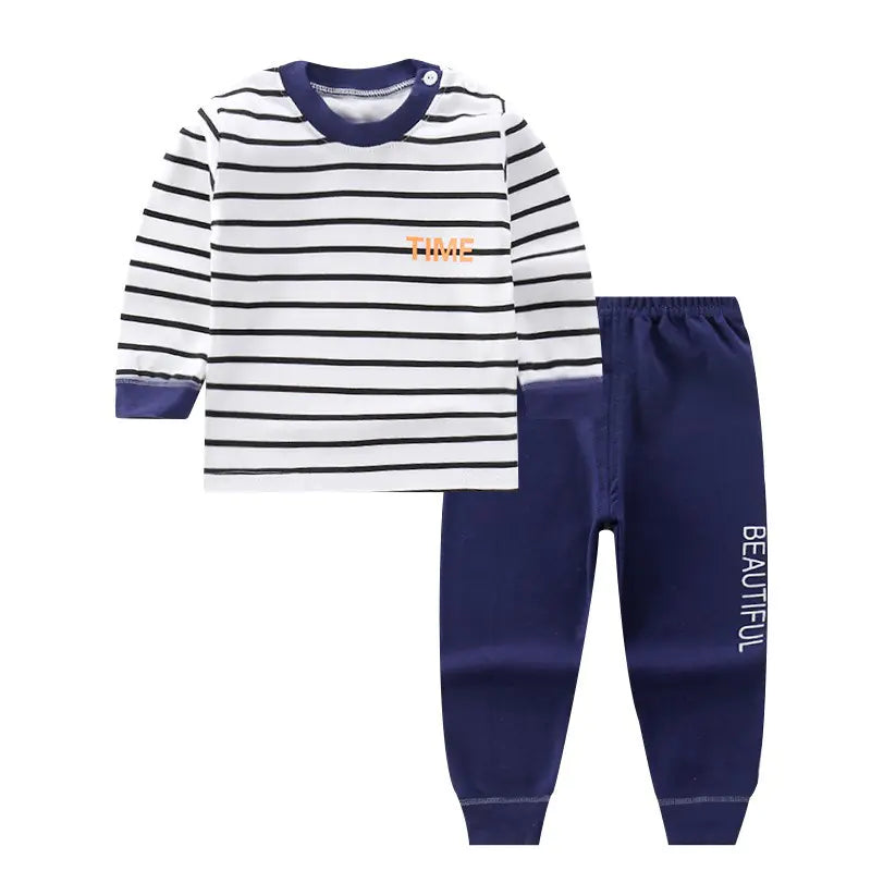 Children's Cotton Pajama Set for Boys and Girls