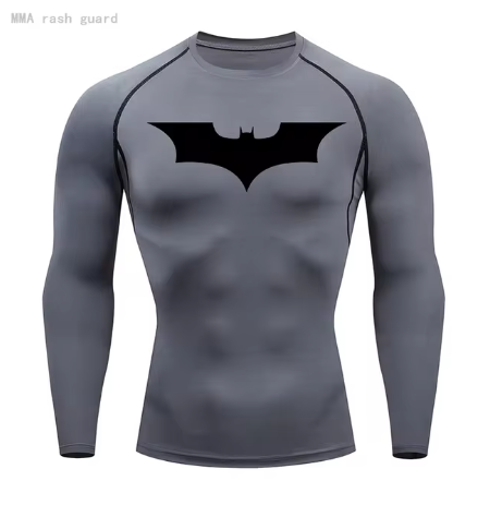 Men's Long Sleeve Sun Protection Compression Shirt
