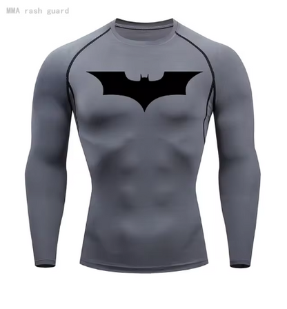 Men's Long Sleeve Sun Protection Compression Shirt