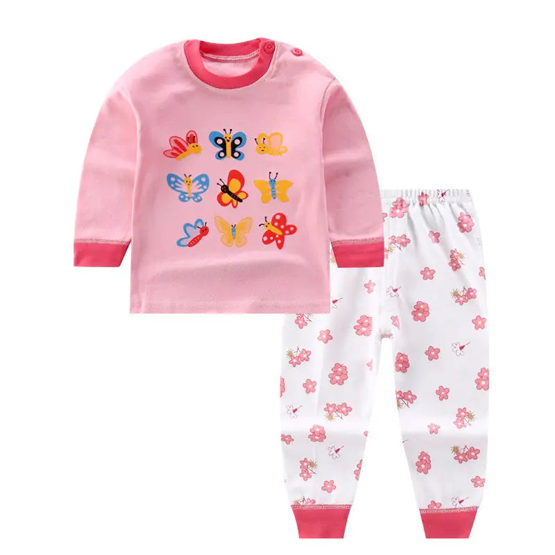 Children's Cotton Pajama Set for Boys and Girls