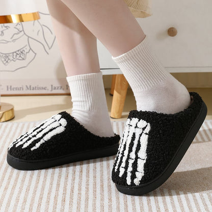 Halloween Ghost Hand Cartoon Thermal Slippers