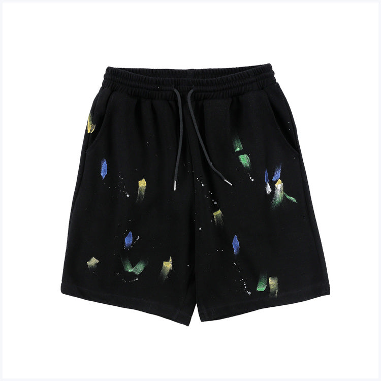 Casual Oil Painting Graffiti Sports Shorts for All