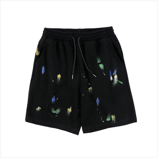 Casual Oil Painting Graffiti Sports Shorts for All