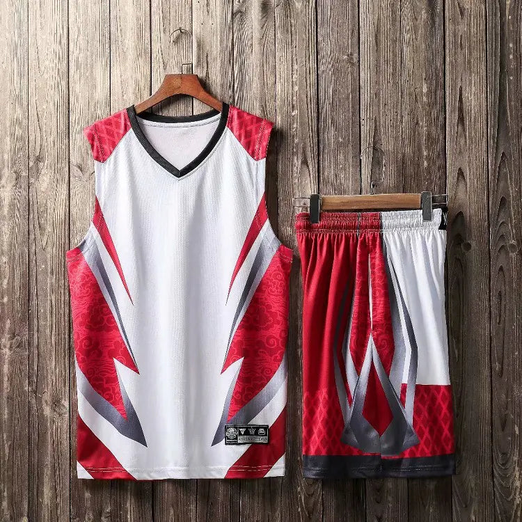 Custom Camouflage Basketball Jersey Training Outfit Set
